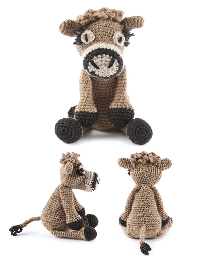 toft ed's animal Hilda the Jersey Cow amigurumi crochet